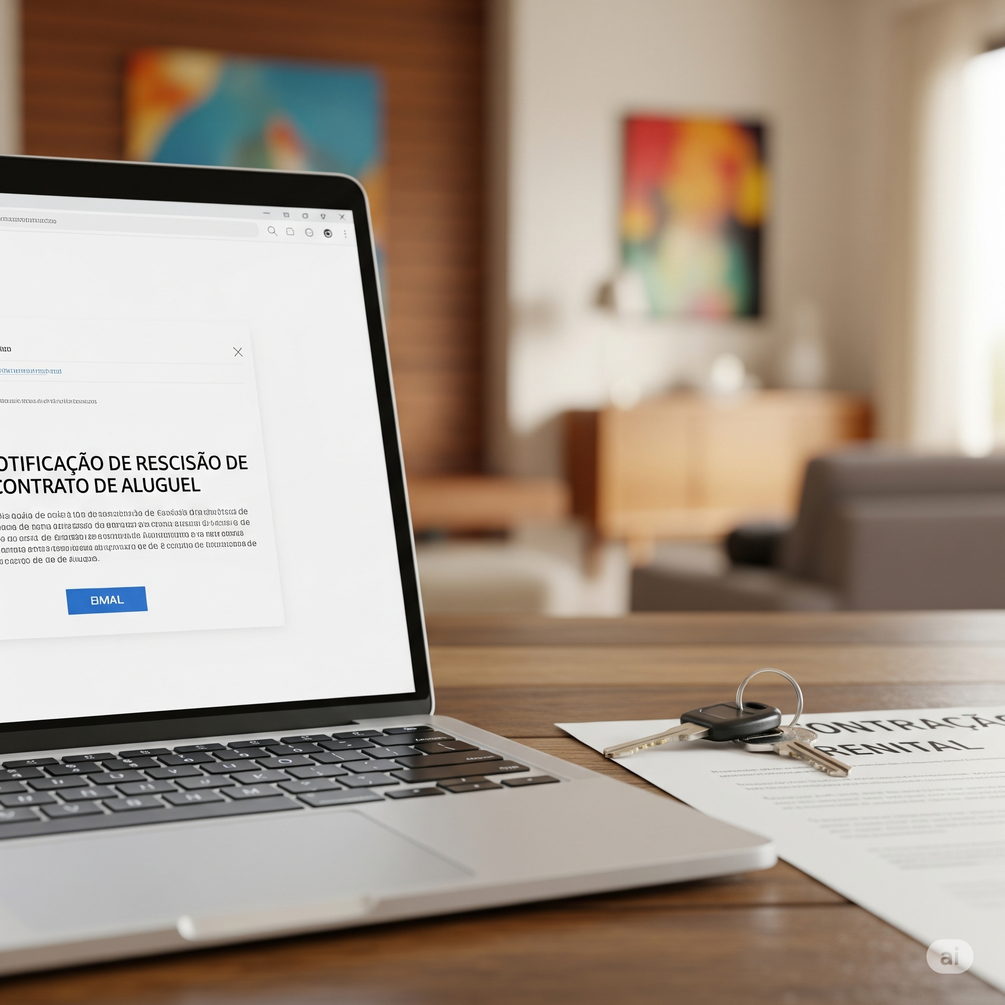 Aluguel: E-mail agora é válido para cancelar contrato