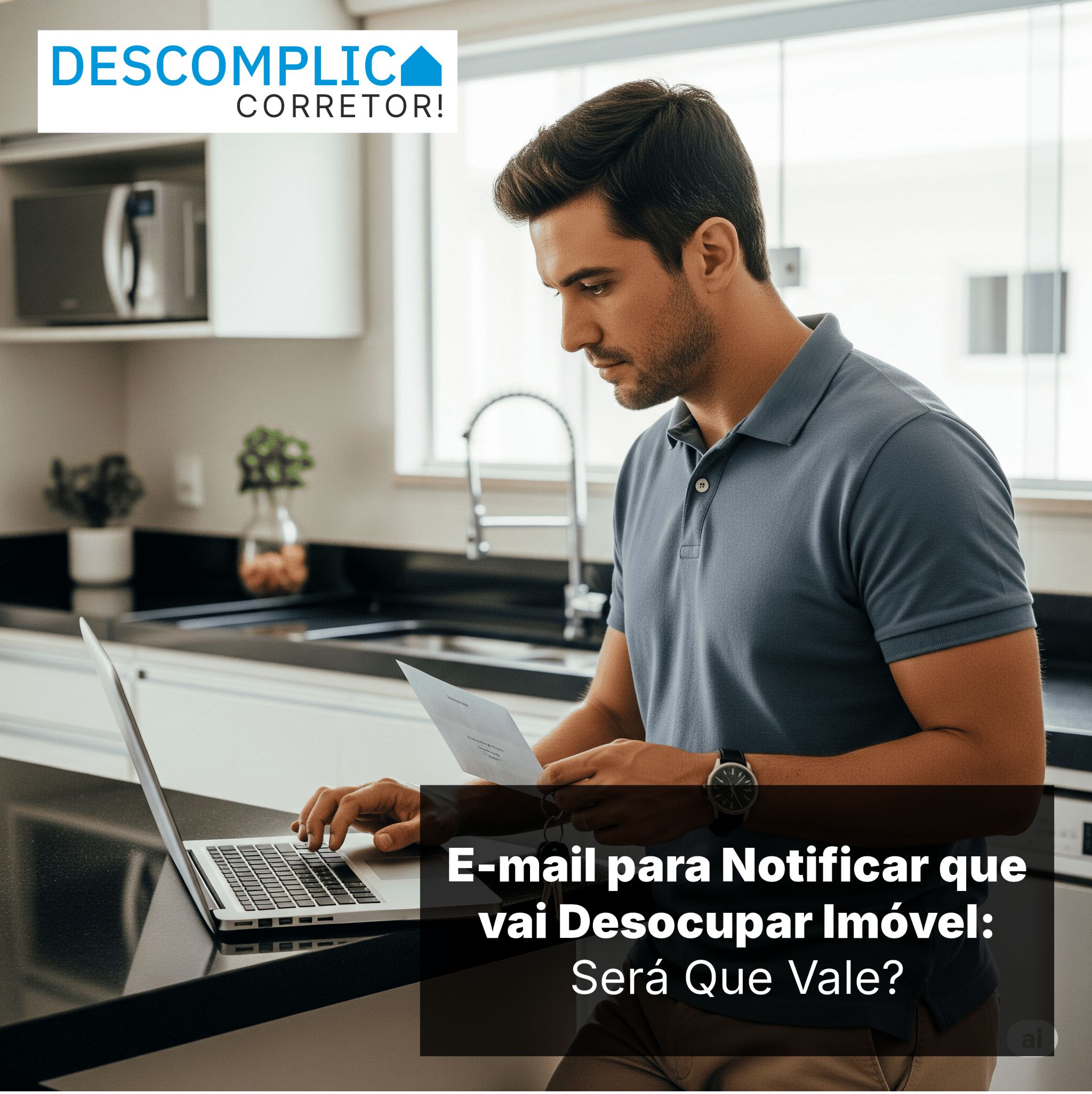 E-mail para Notificar que vai Desocupar Imóvel: Será Que Vale?