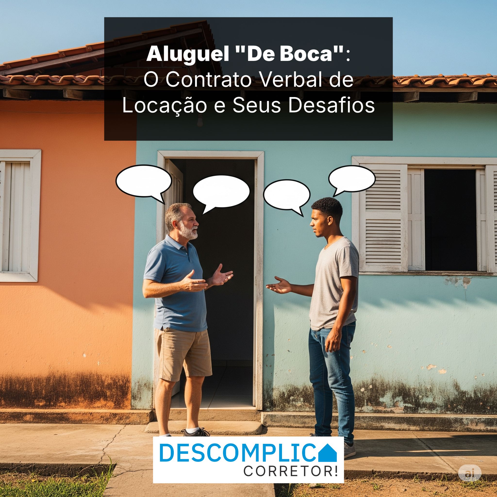 Aluguel “De Boca”: O Contrato Verbal de Locação e Seus Desafios