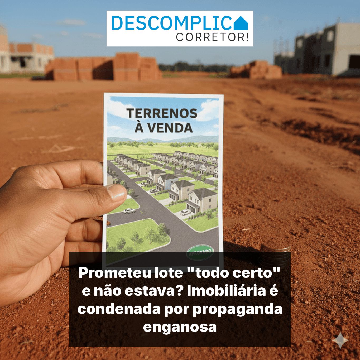 Prometeu lote “todo certo” e não estava? Imobiliária é condenada por propaganda enganosa